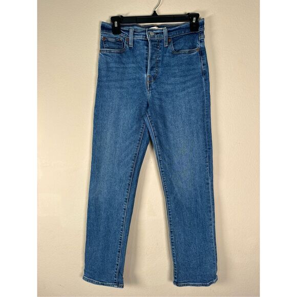 Levi's Wedgie Straight Jeans sz 27 - Picture 1 of 6